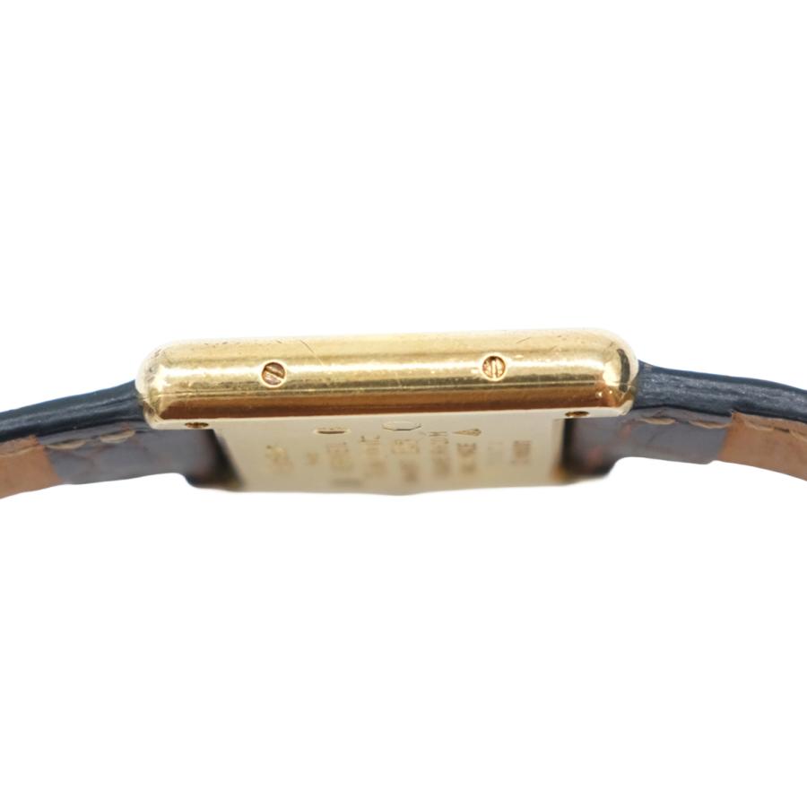 Cartier カルティエ 腕時計 ウォッチ マストタンク SM Q2 クォーツ ゴールド ブラウン レザー クロコダイル アイボリー 3 66001 |  | 03