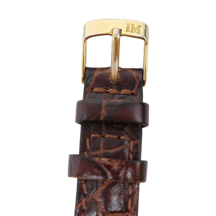 Cartier カルティエ 腕時計 ウォッチ マストタンク SM Q2 クォーツ ゴールド ブラウン レザー クロコダイル アイボリー 3 66001 |  | 06