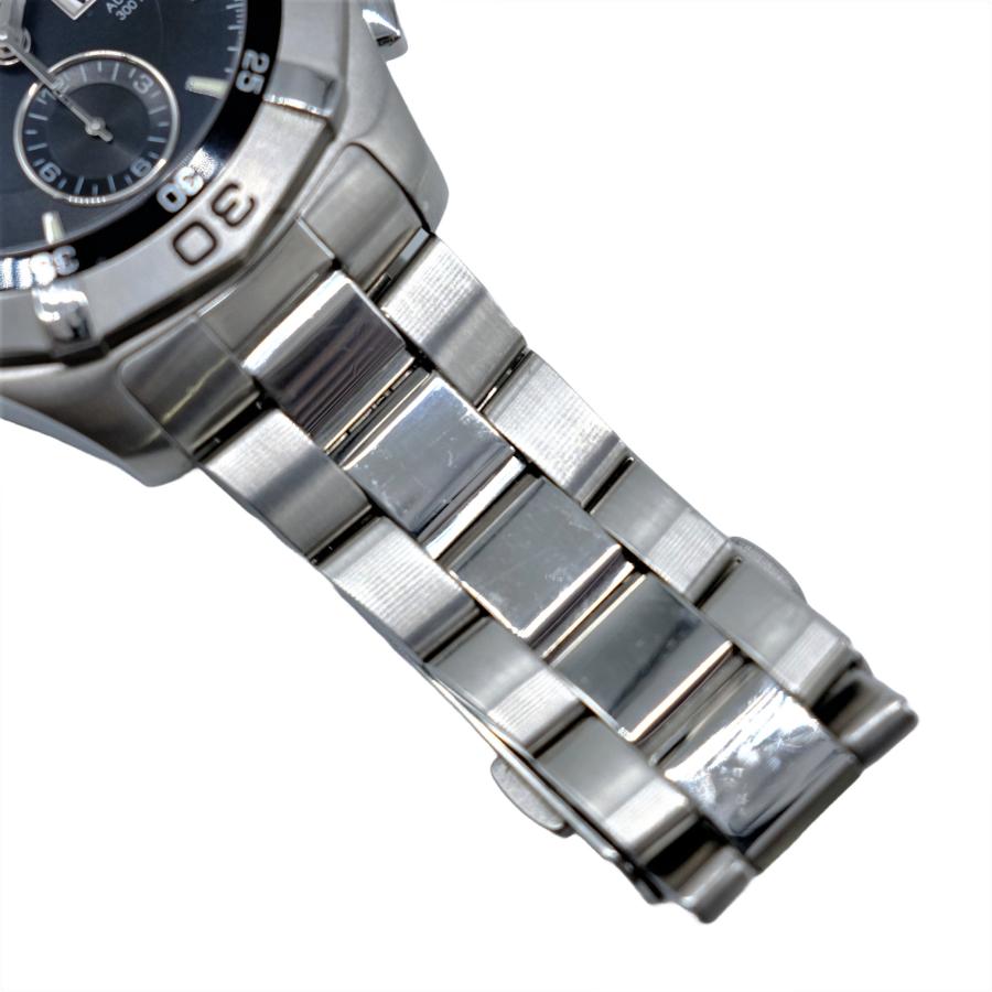 TAG HEUER タグホイヤー アクアレーサー 300M クロノグラフ 腕時計 ウォッチ シルバー ステンレススチール 黒文字盤 自動巻き CAF2010 |  | 03