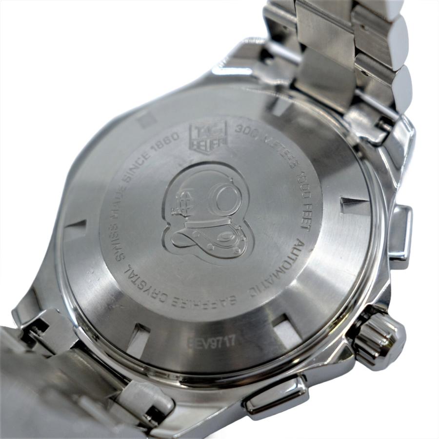 TAG HEUER タグホイヤー アクアレーサー 300M クロノグラフ 腕時計 ウォッチ シルバー ステンレススチール 黒文字盤 自動巻き CAF2010 |  | 08