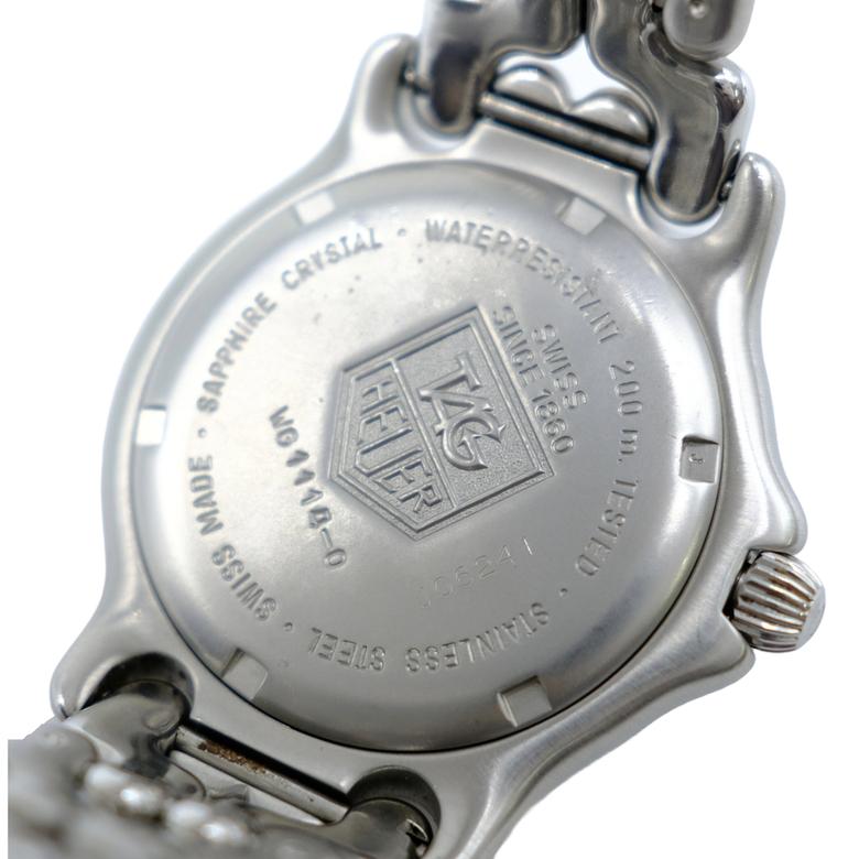 TAG HEUER タグホイヤー セルシリーズ 腕時計 ウォッチ シルバー ステンレススチール 黒文字盤 Q2 クォーツ WG1114-0 |  | 08