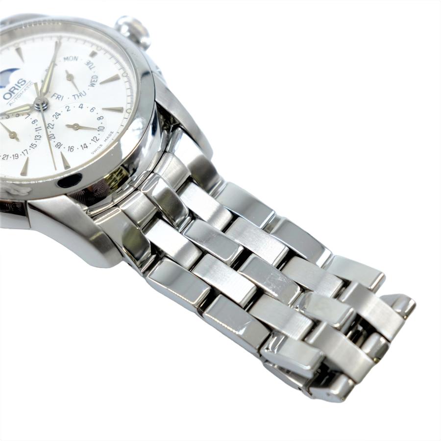 ORIS オリス アートリエ ムーンフェイズ トリプルカレンダー 腕時計 自動巻 シルバー 7546 | ARTELIER | 04