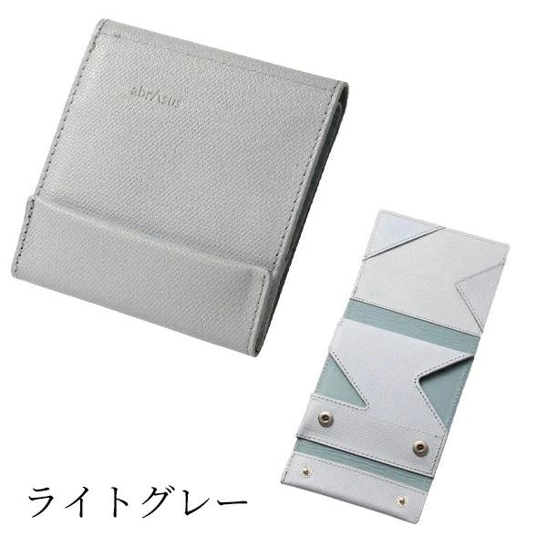 abrAsus 薄い財布 abrAsus（アブラサス）メンズ 二つ折り革財布