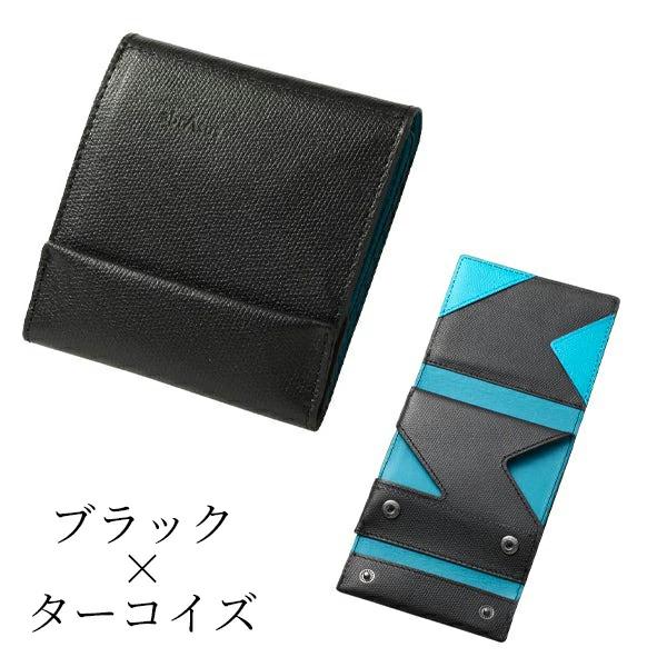 abrAsus 薄い財布 abrAsus（アブラサス）メンズ 二つ折り革財布