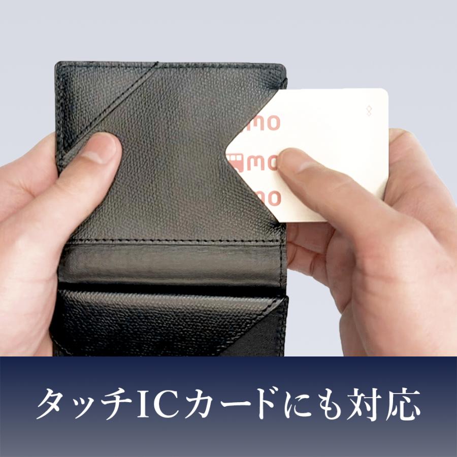 abrAsus 薄い財布 abrAsus（アブラサス）メンズ 二つ折り革財布