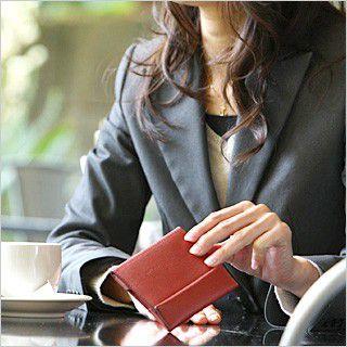 薄い財布 abrAsus（アブラサス）レディース 二つ折り財布 :A1101x