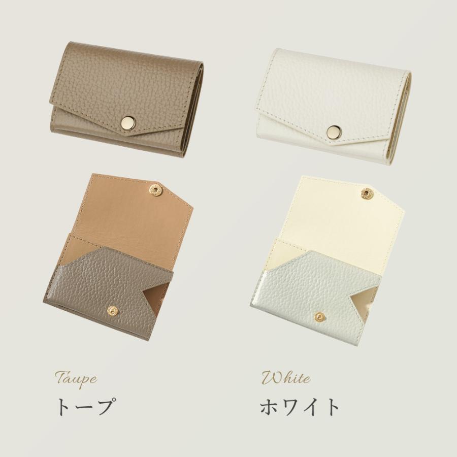 abrAsus 小さい財布 abrAsus（アブラサス）レディース 三つ折革財布