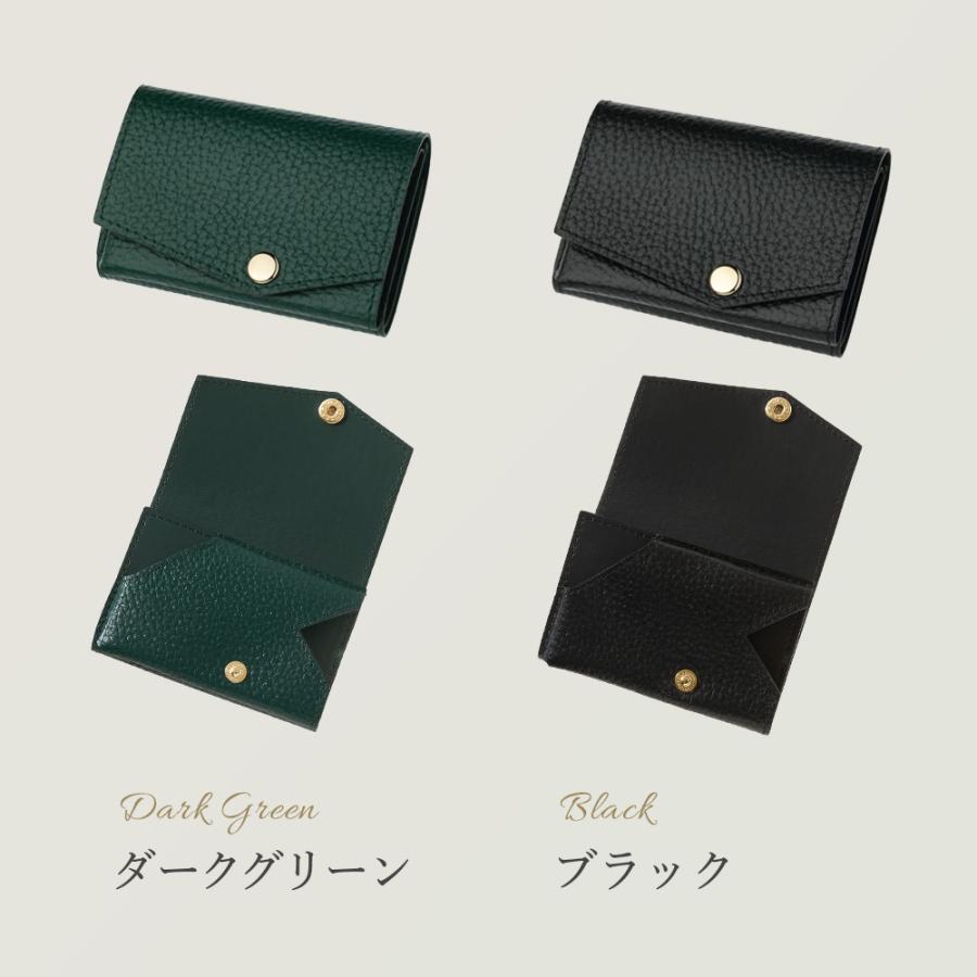 abrAsus 小さい財布 abrAsus（アブラサス）レディース 三つ折革財布