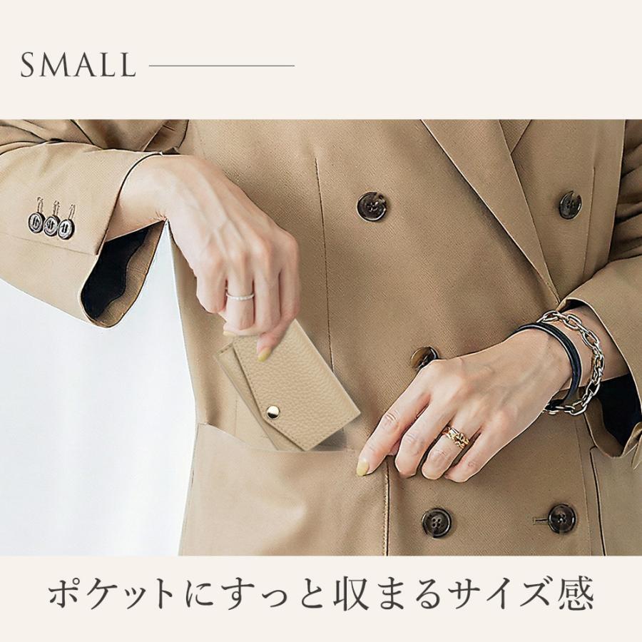 abrAsus 小さい財布 abrAsus（アブラサス）レディース 三つ折革財布