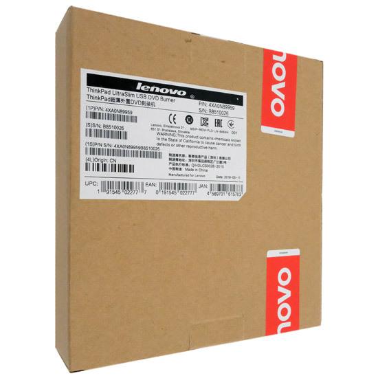 Lenovo 未使用品 Lenovo USB ウルトラスリム DVDバーナードライブ
