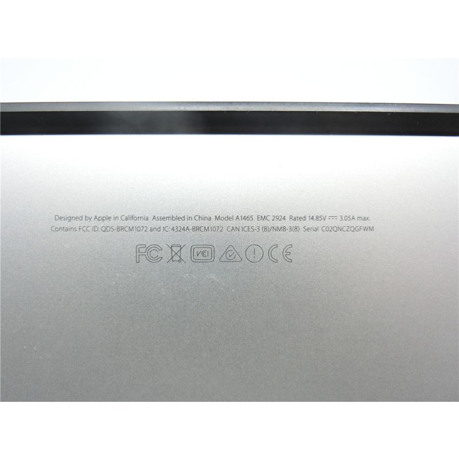 中古　MacBook Air 2015  11.6インチ(A1465)[Core i5  5250U 1.6GHz/RAM:4GB/SSD:256GB/WEBカメラ/Bluetooth/WIFI/OS：Monterey12.7.1　 | MacBook Air | 10