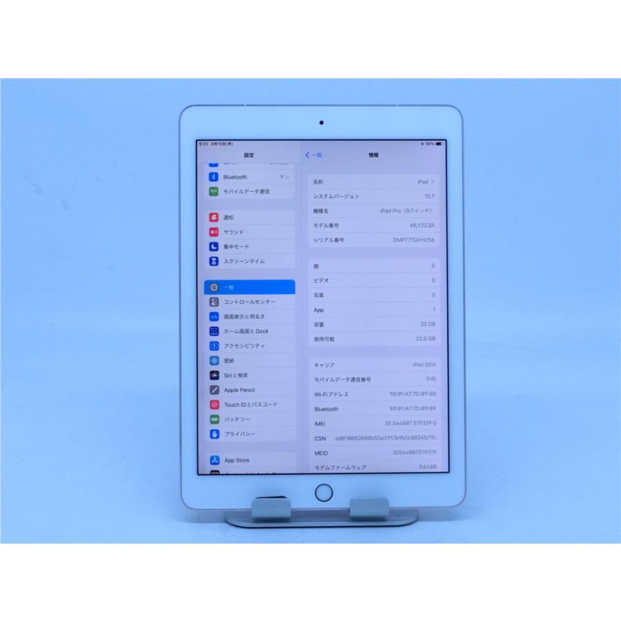 Apple iPad Pro 9.7 インチ (第１世代) Wi-Fi + Cellular 32GB SIM