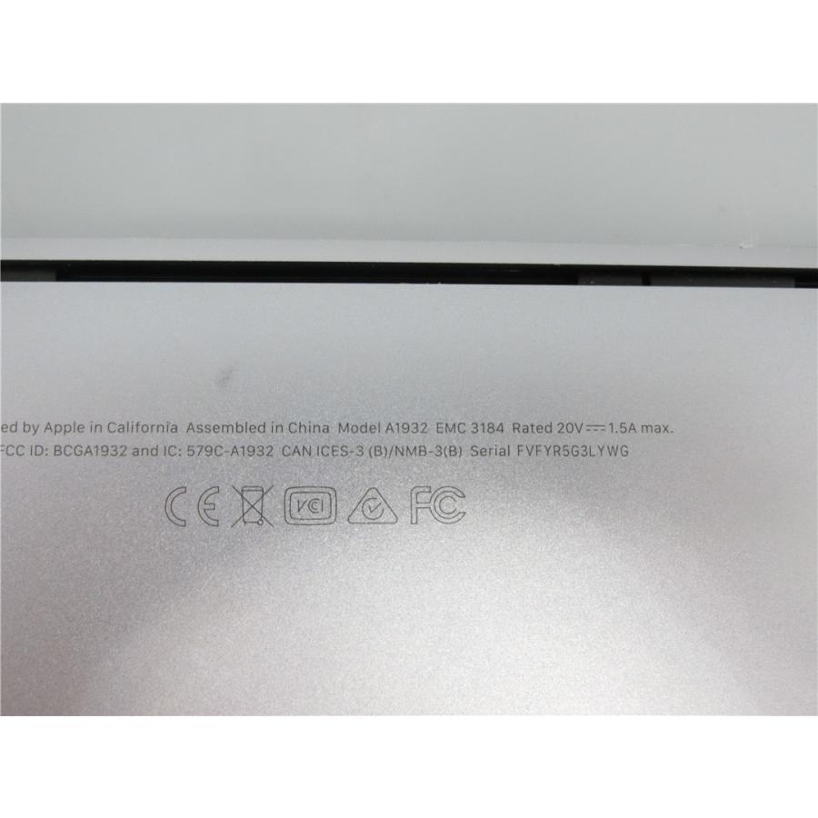 MacBook Air 中古 訳あり品 2019年モデル Apple A1932 8世代COREi5