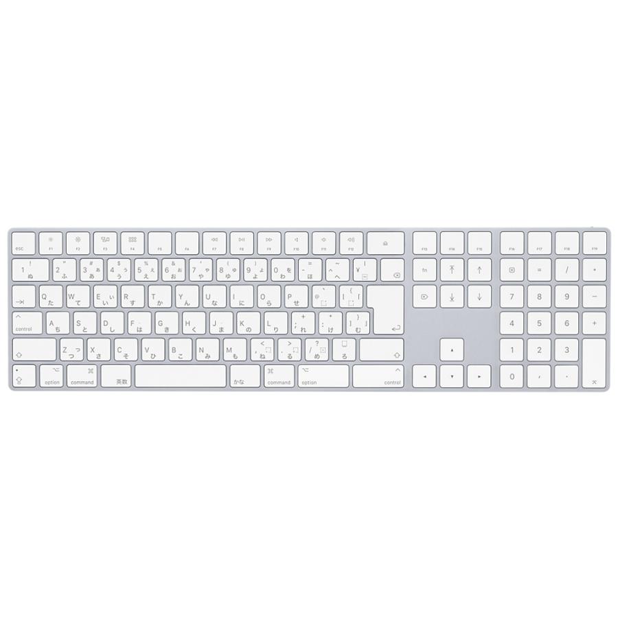 Apple - Apple テンキー付きキーボード/US配列(A1843) マウス(A1657) Apple 中古 Magic Keyboard (日本語配列/テンキー付き) A1843 +