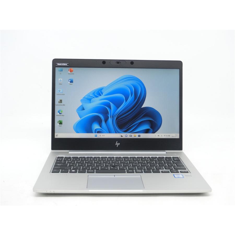 日本HP 美品2018年モデル/最新Win11Pro/カメラ内蔵/中古/13.3型フルHD 