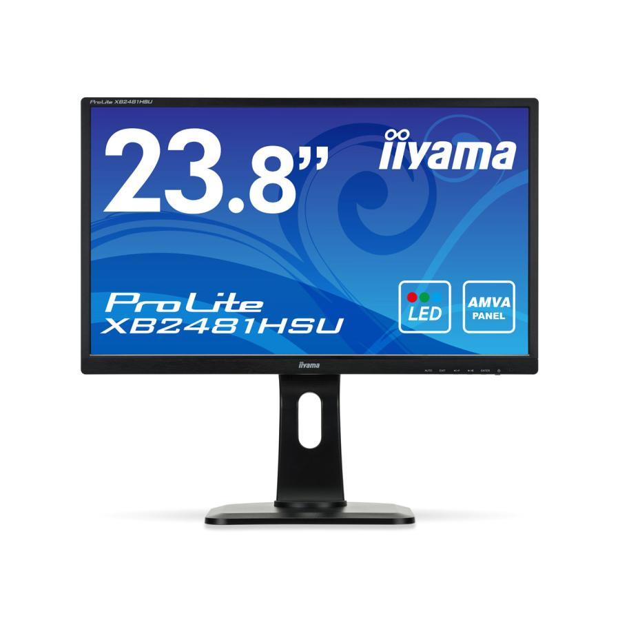 iiyama 中古良品 ProLite XB2481HSU XB2481HSU-B1 [23.8インチ 