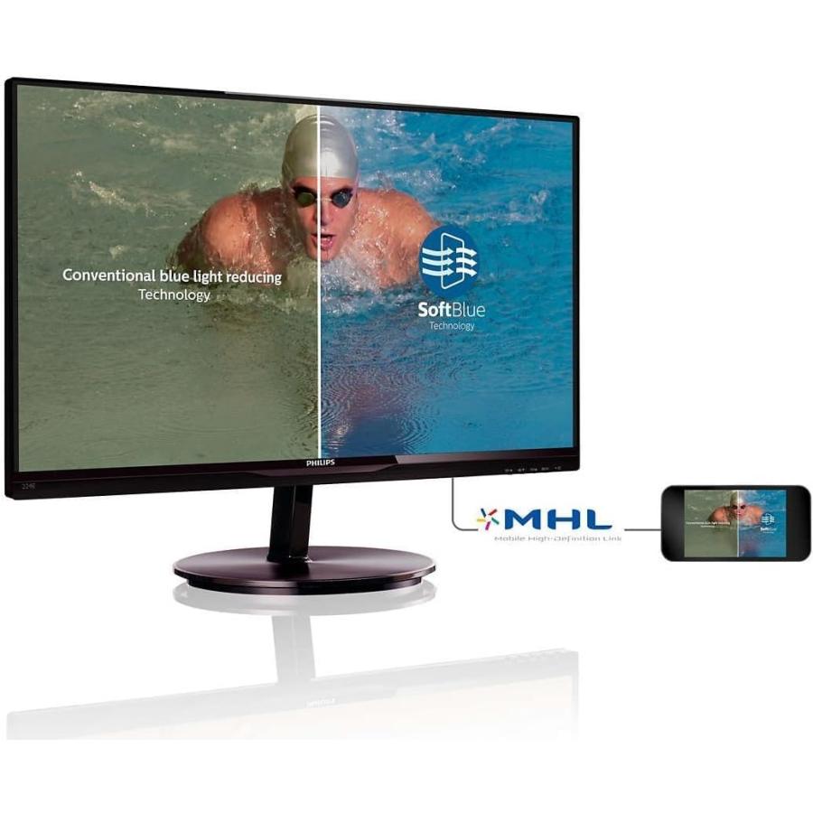 フィリップス(ディスプレイ)224E5ED [21.5型 ワイドディスプレイ AH-IPSパネル採用 フルHD]　DVIx1 D-Subx1 HDMIx1 | Philips | 01