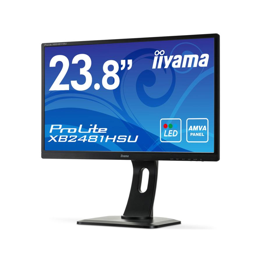 ProLite iiyama PL2481H XB2481HSU 23.8型 フルHD 液晶モニター HDMI