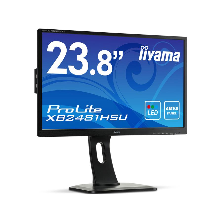 ProLite iiyama PL2481H XB2481HSU 23.8型 フルHD 液晶モニター HDMI