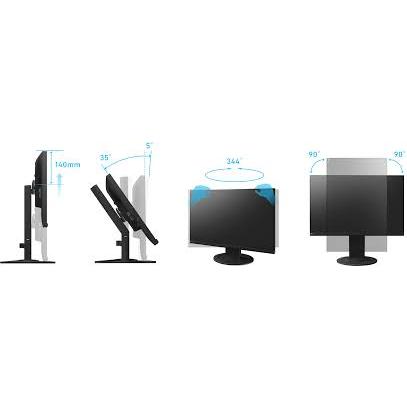 2020年モデル　FlexScan EV2460-BK（ブラック）/24インチ/HDMI、Displayport対応/FHD（1920ｘ1080) /USBハブ/画面回転 高さ調整/スピーカー搭載 | FlexScan | 05