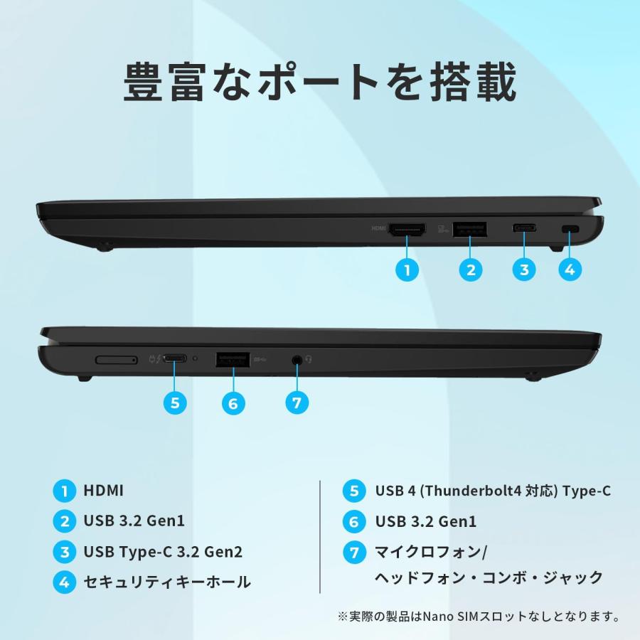 2023製 極美品ThinkPad L13 Gen 3 13.3インチWUXGA ノートパソコン高 