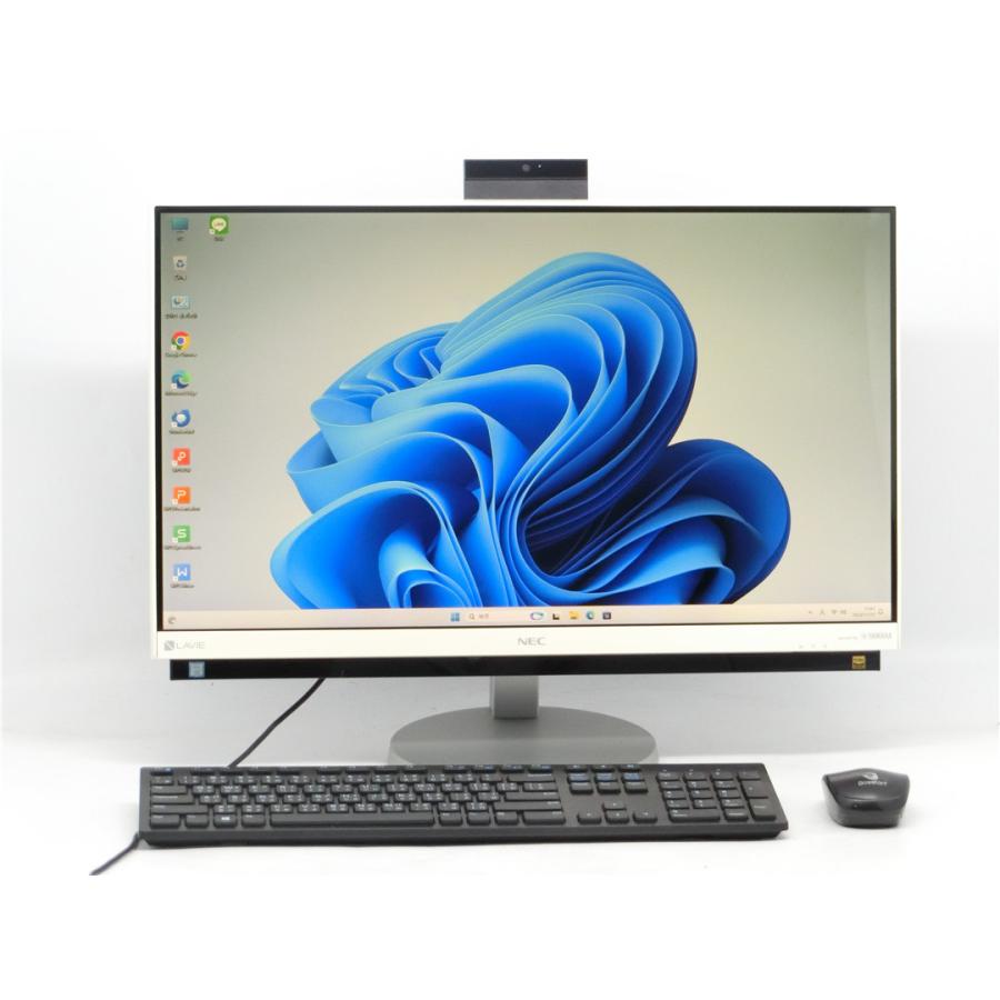 2017年モデル 一体型パソコン NEC LaVie DA770/G Win11H 23.8インチ