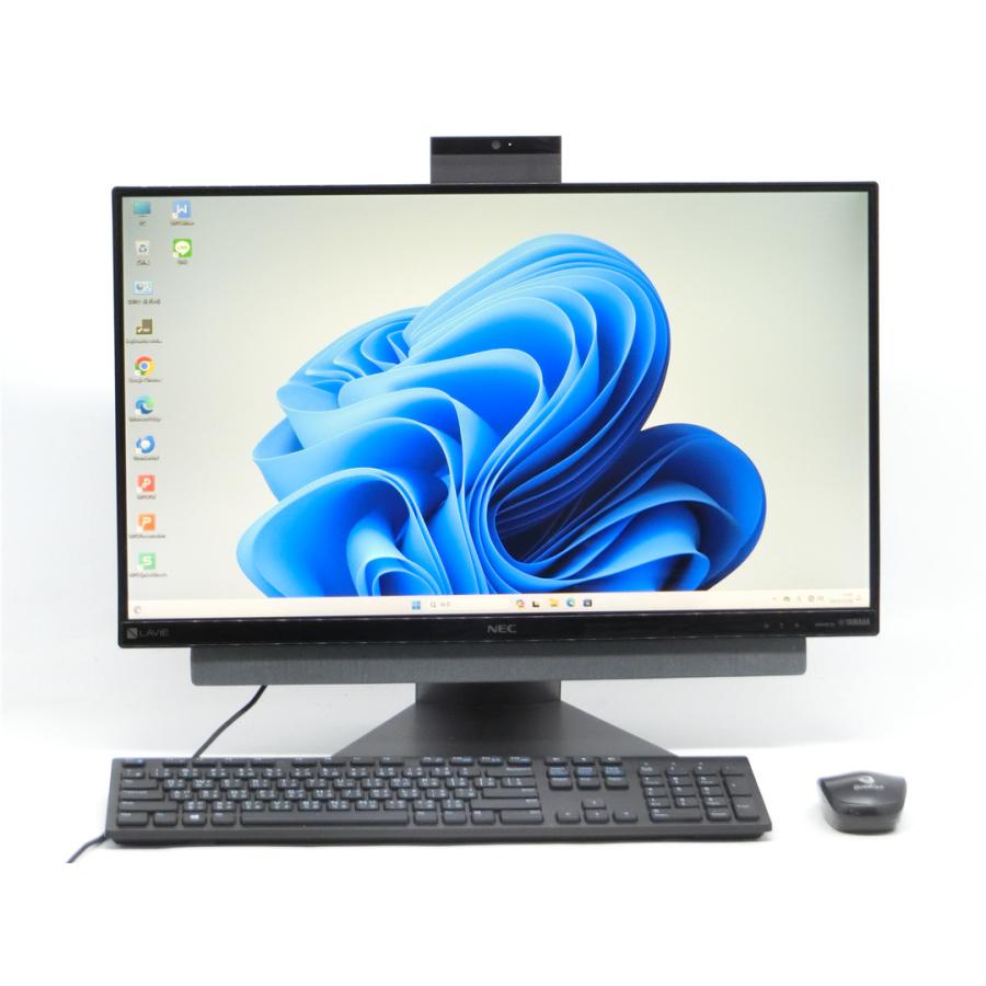 2018年モデル 一体型パソコン NEC LaVie DA770/K　 Win11H 23.8インチ フルHD Core i7 8550U　1.8GHZ　メモリ8GB 　新品SSD512GB　MSOffice搭載　管L210｜srepcstore｜06