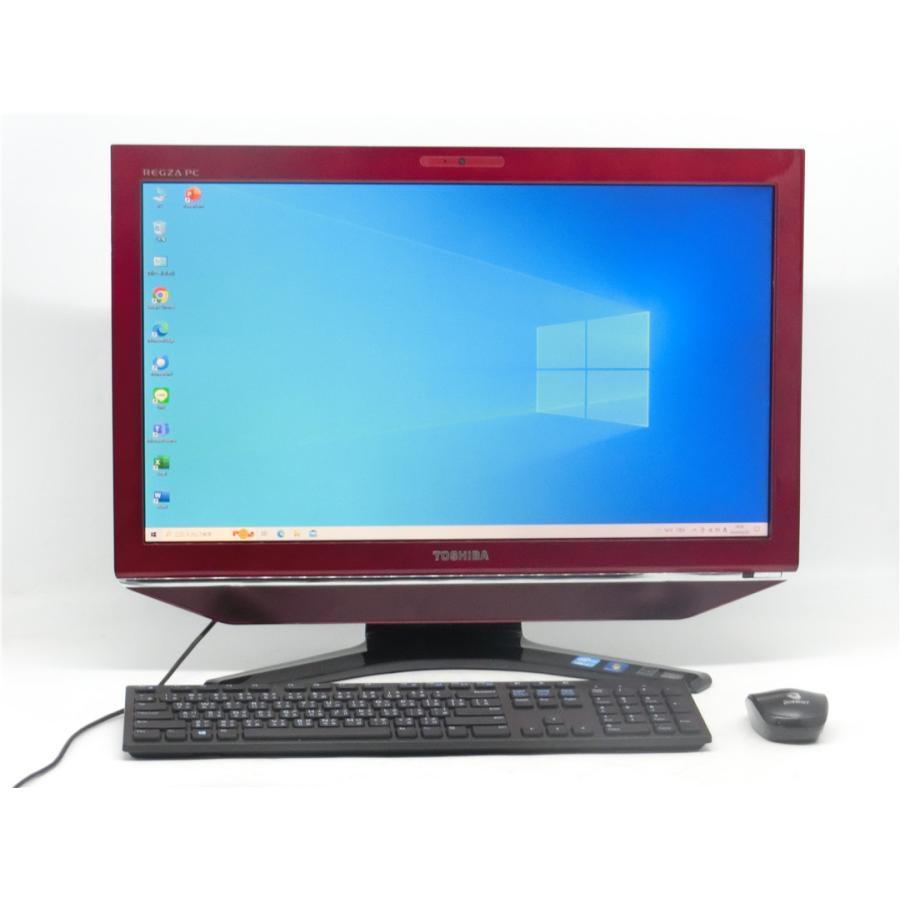 REGZA WEBカメラ/中古/WIN10/高速SSD512/8GB/23型ワイドフルHD一体型
