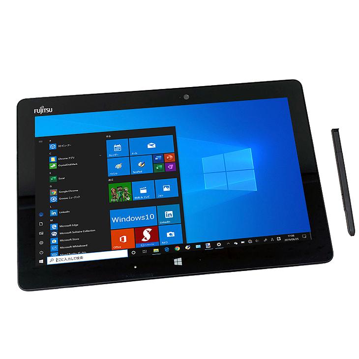 日本製 タブレット 高速SSD Win10 中古美品 フルHD 11型 FUJITSU 富士通 Q616/N 第6世代 CoreM 4GB 無線 Wi-Fi Bluetooth Office 日本製 タブレット 高速SSD Win10 中古良品 フルHD 11型 FUJITSU