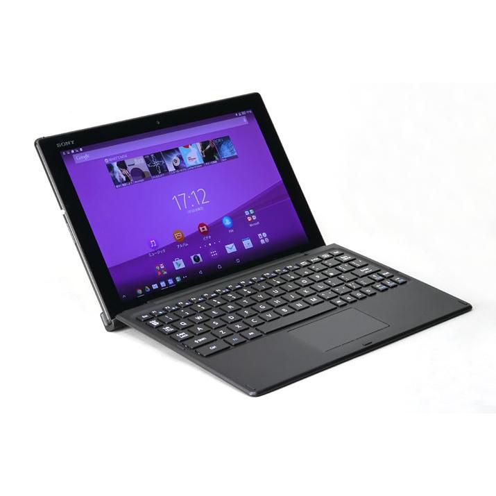 期間限定　薄型・軽量デザイン角度調整【auタブレット】 Xperia　Z4 Tablet SOT31    32G&Bluetooth　BKB50キーボード｜srepcstore｜03