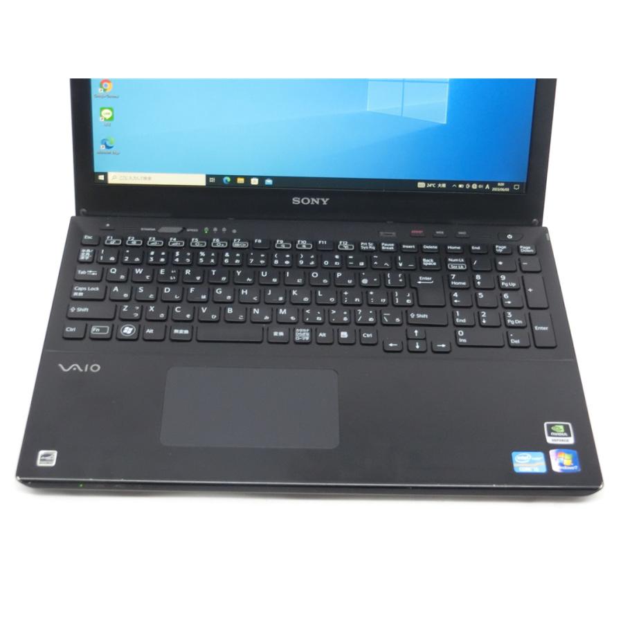 SONY（ソニー） ノートパソコン WEBカメラ SVS1511AJK 15型フルHD 