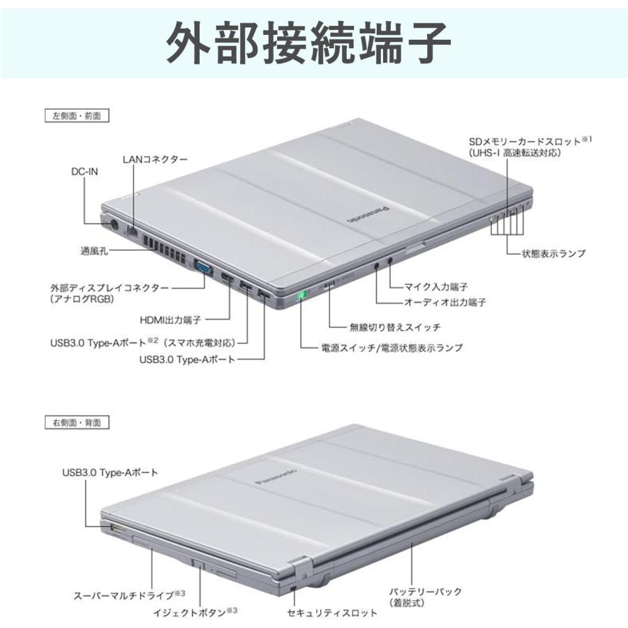 Let's note LX PanasonicレッツノートCF-LX6 シルバー色☆高性能 Let's note LX PanasonicレッツノートCF-LX6 シルバー色☆高性能