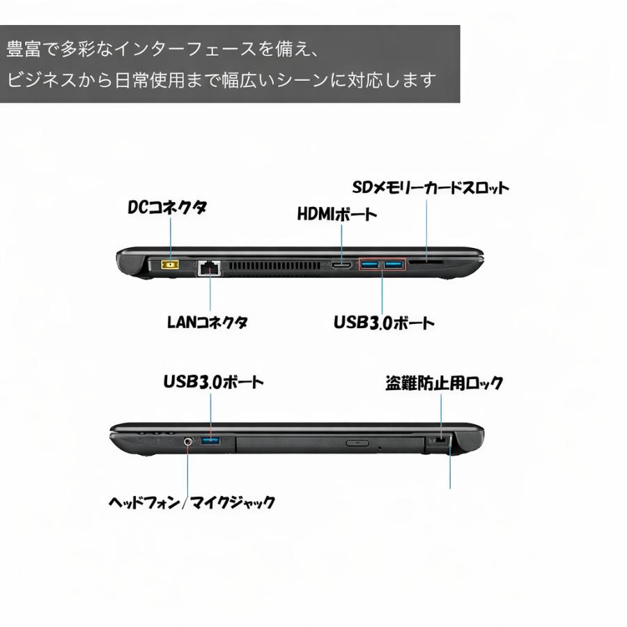 VF NEC VersaPro VF-1 ノートパソコン Core i5-6200U / メモリ8GB