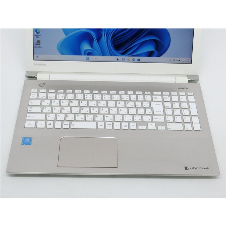 中古良品】東芝/dynabook〈T45/CB〉Win11/Intel Core i3-7100U
