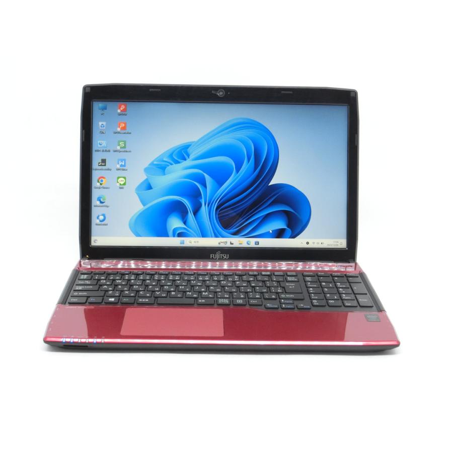 FMV WEBカメラ/中古/15.6型薄型/ノートPC/Win11/高速大容量SSD512GB