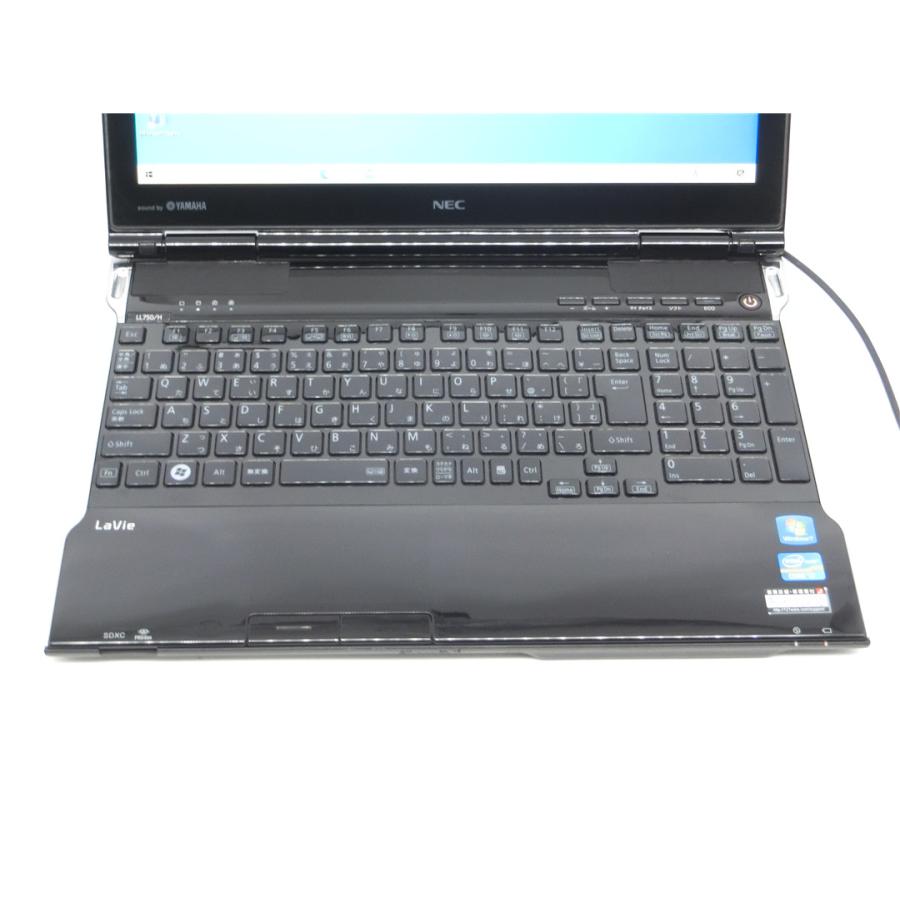 WEBカメラ/中古/15.6型/ノートPC/Win10/爆速新品SSD512GB/8GB/Core3世代 i7/NEC　LL750/H　HDMI USB3.0　テンキー　WIFI　オフィス付　　｜srepcstore｜06