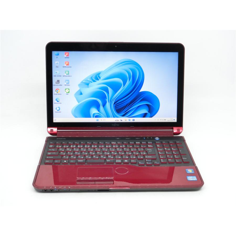 WEBカメラ/中古/15.6型/ノートPC/Win11/高速SSD512/8GB/COREi7　2670QM/FUJITSU　AH77シリーズ　無線WIFI/HDMI/USB3.0/Bluetooth　テンキー　MSoffice搭載｜srepcstore｜05