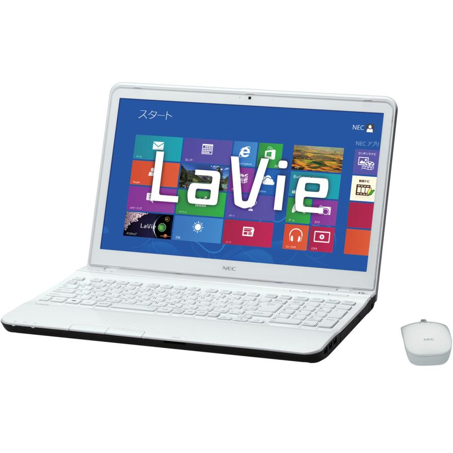 中古美品 新品高速SSD 15インチ 空色 ノートパソコン NEC PC-LS550CS6L