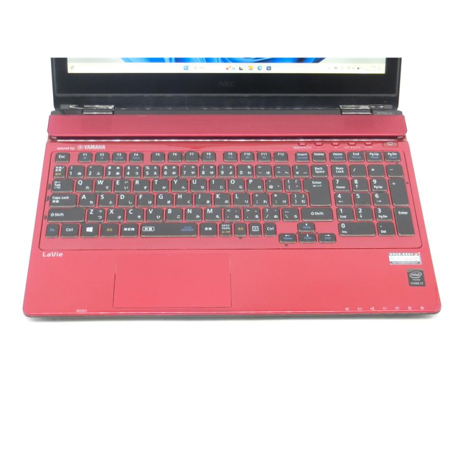 NEC　Lavie　NS750/A　15型　Core i7　5500U　2.4GHZ　メモリ8GB　高速SSD512GB　Win11Home　オフィス付き　新品無線マウス　WEBカメラ　テンキー｜srepcstore｜07