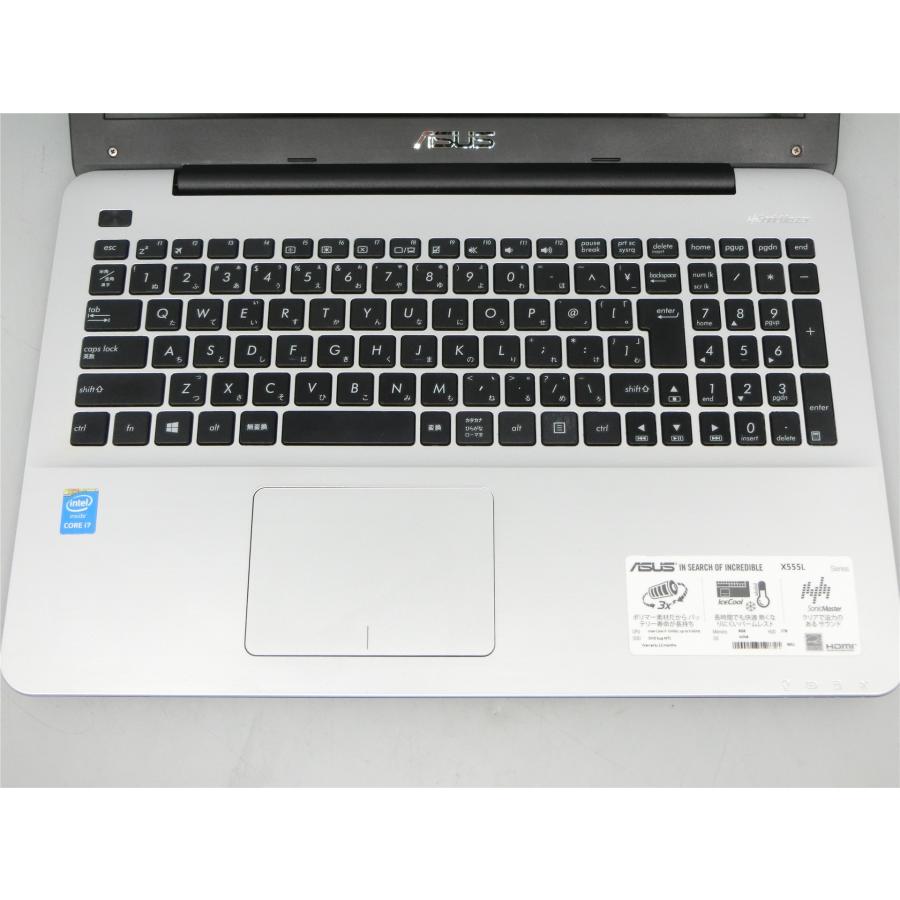 Core i3 Windows10 ASUS X555L ノートパソコン。 ASUS ASUS X555L 15.6インチノートパソコン Win11Pro Corei7