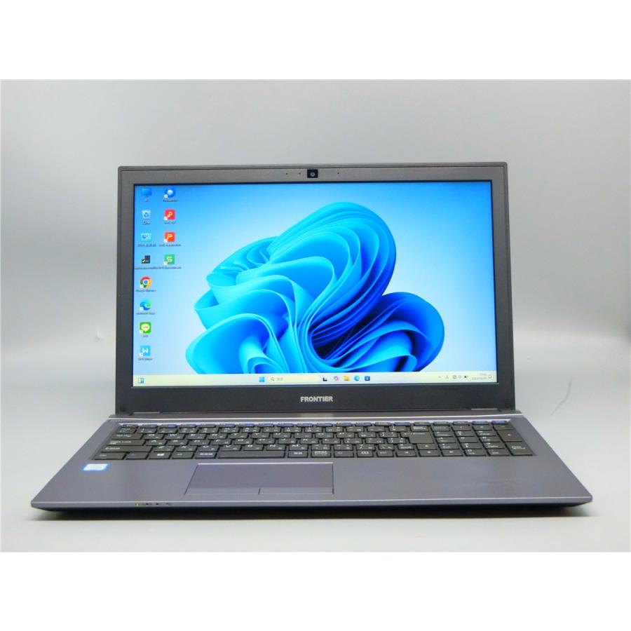 デスクトップPC FRONTIER 高性能 第8世代 i7/8GB/SSD256GB/Win11