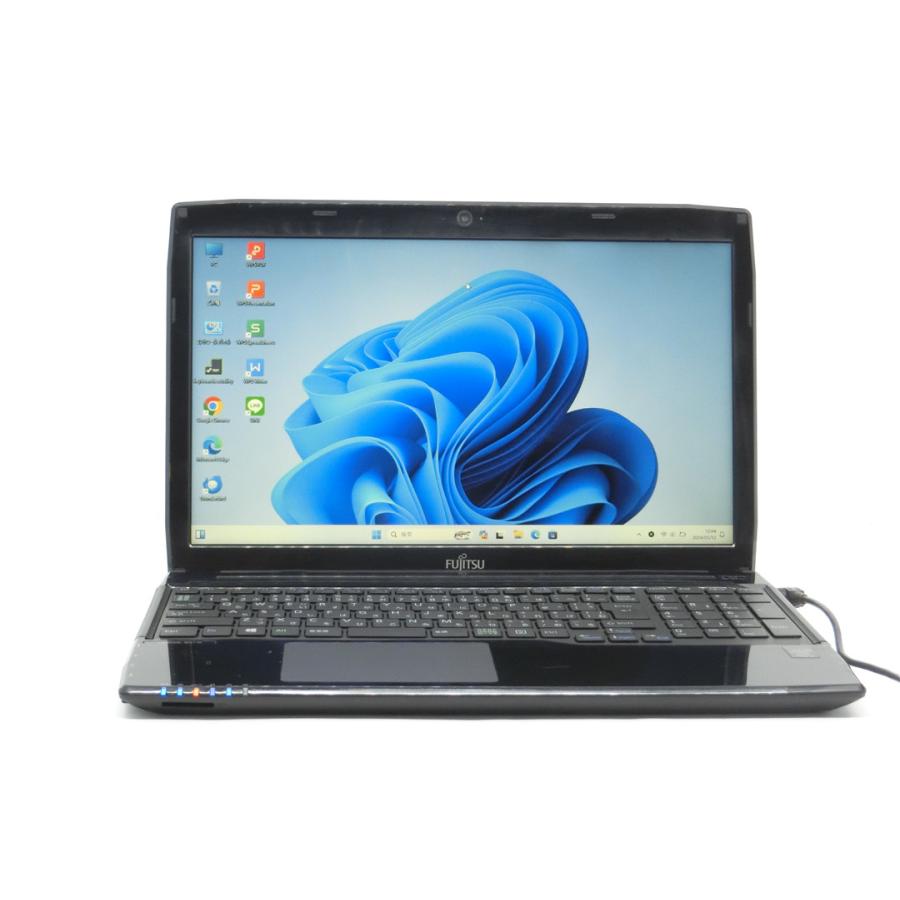 LIFEBOOK 2015年モデル/カメラ内蔵/テンキー/15.6型/Win11H/ノートPC