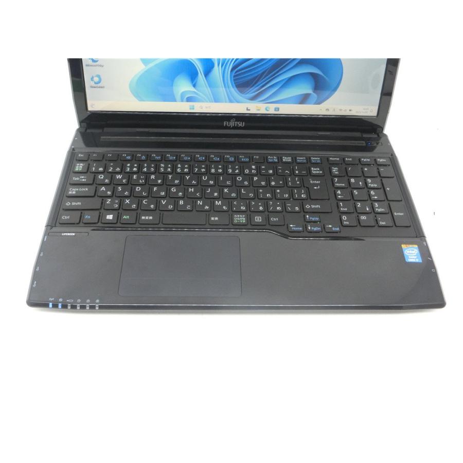 LIFEBOOK 2015年モデル/カメラ内蔵/テンキー/15.6型/Win11H/ノートPC 