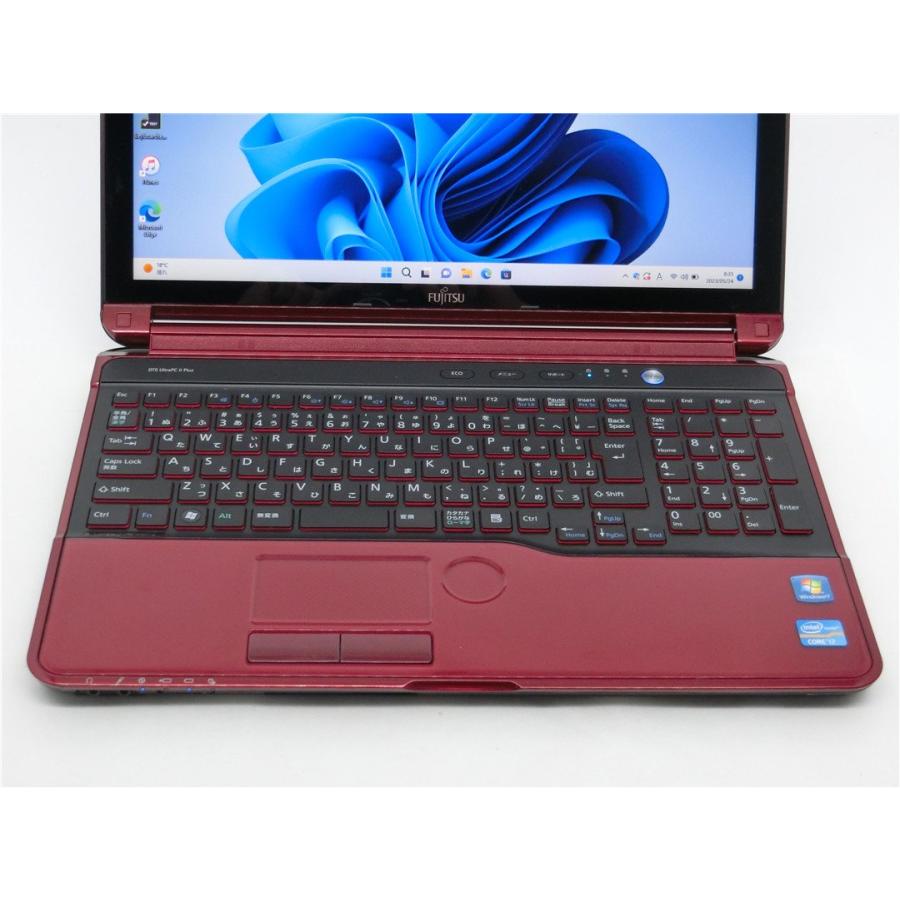 LIFEBOOK AH WEBカメラ/中古/15.6型ノートPC/Win10＆Win11/新品SSD512