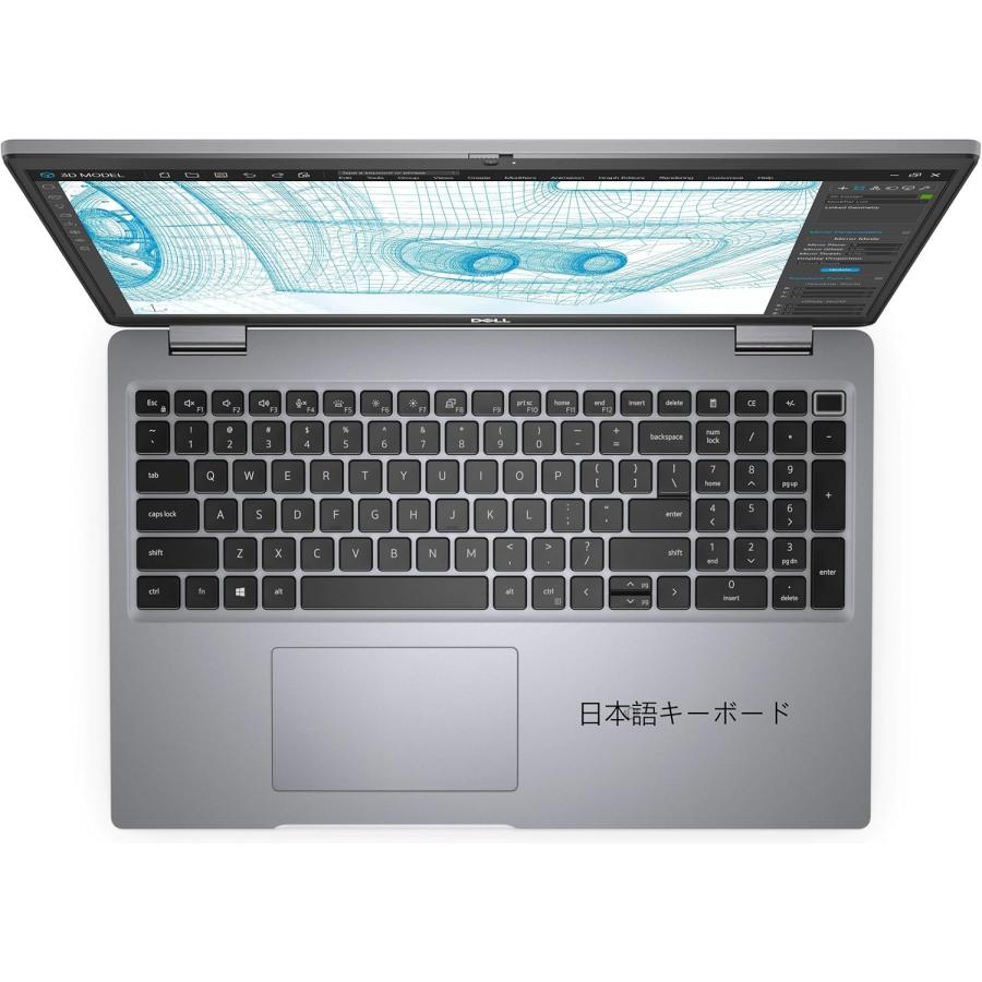 DELL Precision 3571 モバイルワークステーション ノートパソコン / 15.6型 FHD  第12世代 Core i7-12800H / メモリ16GB / NVMe SSD 512GB / NVIDIA RTX A1000の画像