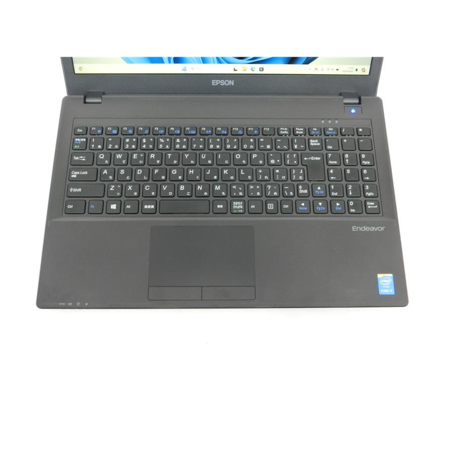 使いやすさ抜群！ Windows11 ノートパソコン EPSON カメラ搭載！ Endeavor WEBカメラ/中古/15.6型フルHD/ノートPC/Win11/新品SSD512GB