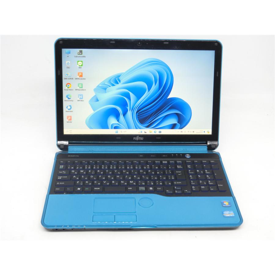 WEBカメラ/中古/15.6型ノートPC/Win11H/新品SSD512/8GB/COREi7 3610QM/FUJITSU　LIFEBOOK　AH56/H　無線WIFI　テンキー　MSoffice搭載　　｜srepcstore｜06