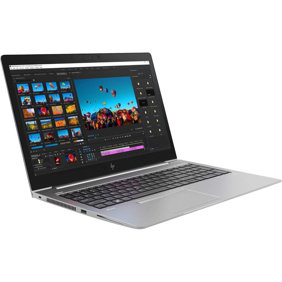 HP ZBook 15u G5 Core i7-8650U 16GB SSD512GB Radeon Pro WX3100 タッチパネル 顔認証 指紋認証 15.6型 FHD ワークステーション ノートPC Windows11 中古の画像