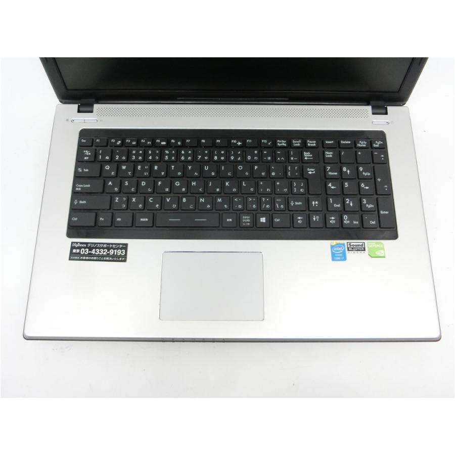 GALLERIA（サードウェーブ） Win11Pro Core i7-4700MQとGeForce GX765M