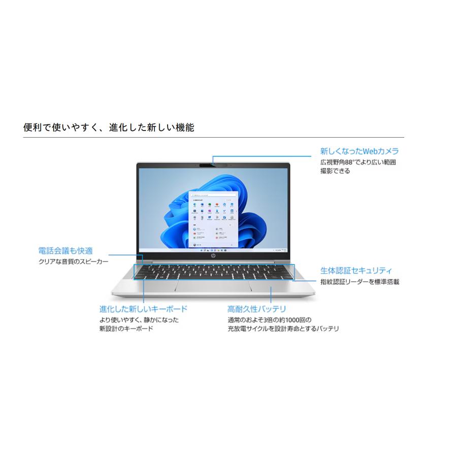 EliteBook 2022年モデルHP ProBook 430 G8 Win11Pro 13.3型ノート